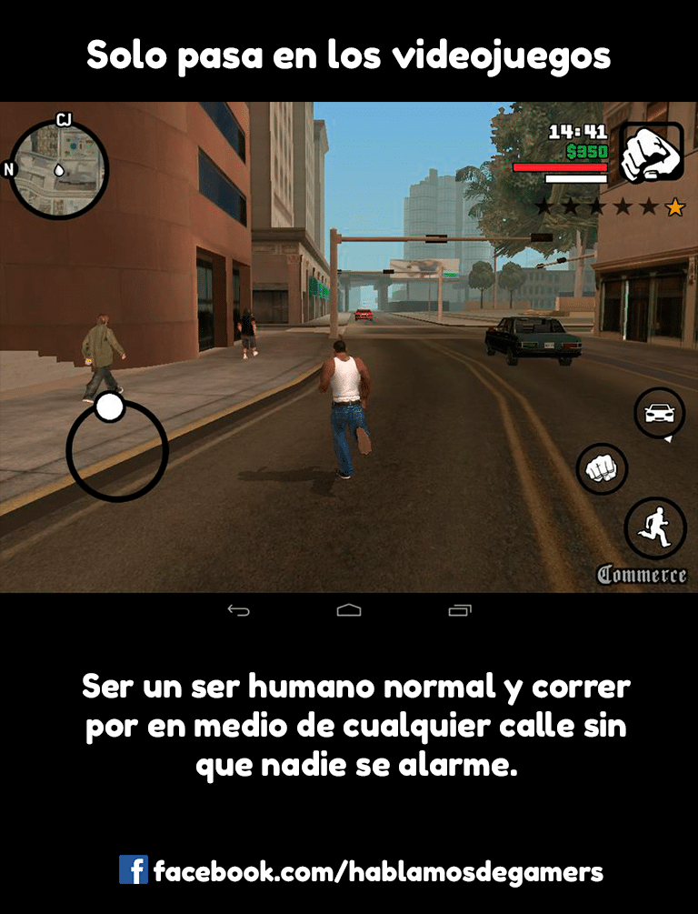 Memes de videojuegos - GTA San Andreas