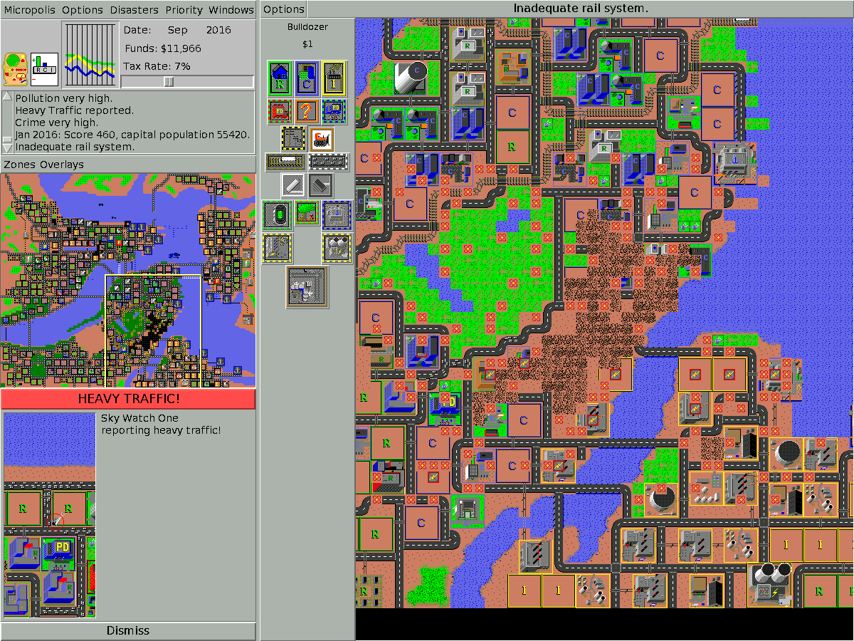 Juegos antiguos de PC - Simcity 1989
