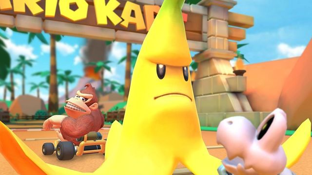 Mario Kart Tour: Como utilizar un plátano gigante tres veces