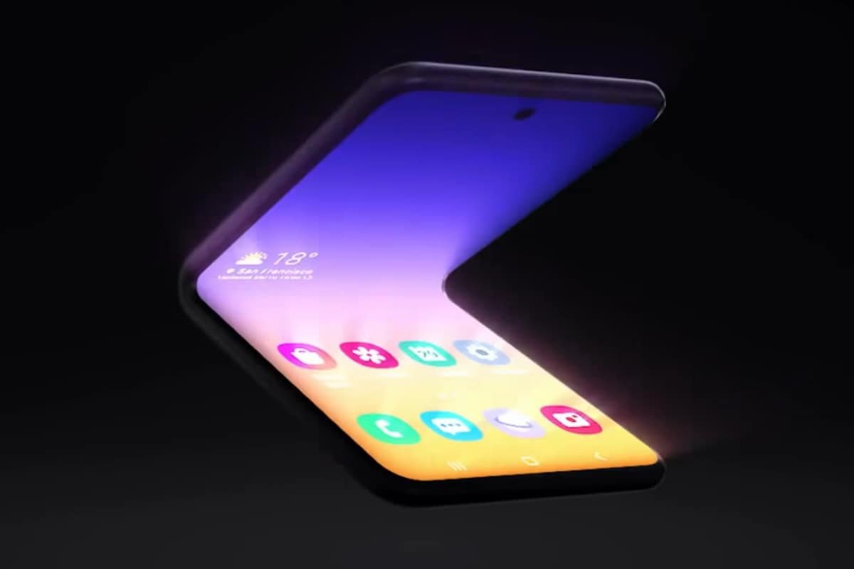 Samsung presenta un nuevo diseño de smartphone que se pliega