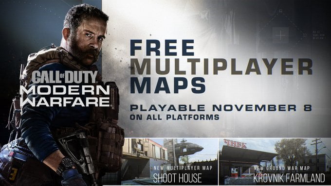 Nuevos mapas y modos de Call of Duty Modern Warfare llegan hoy