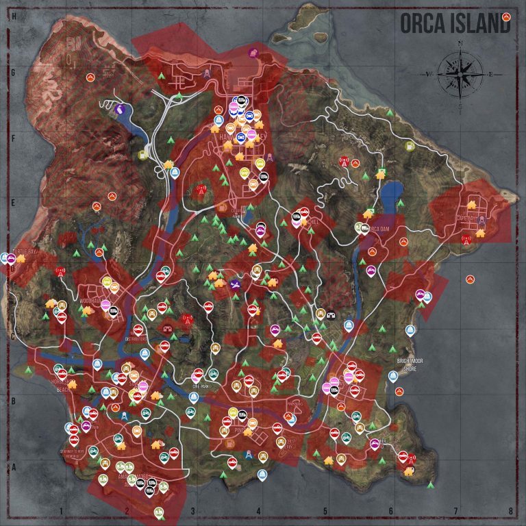 Official Miscreated Map – February 2023 (Complete List) « HDG