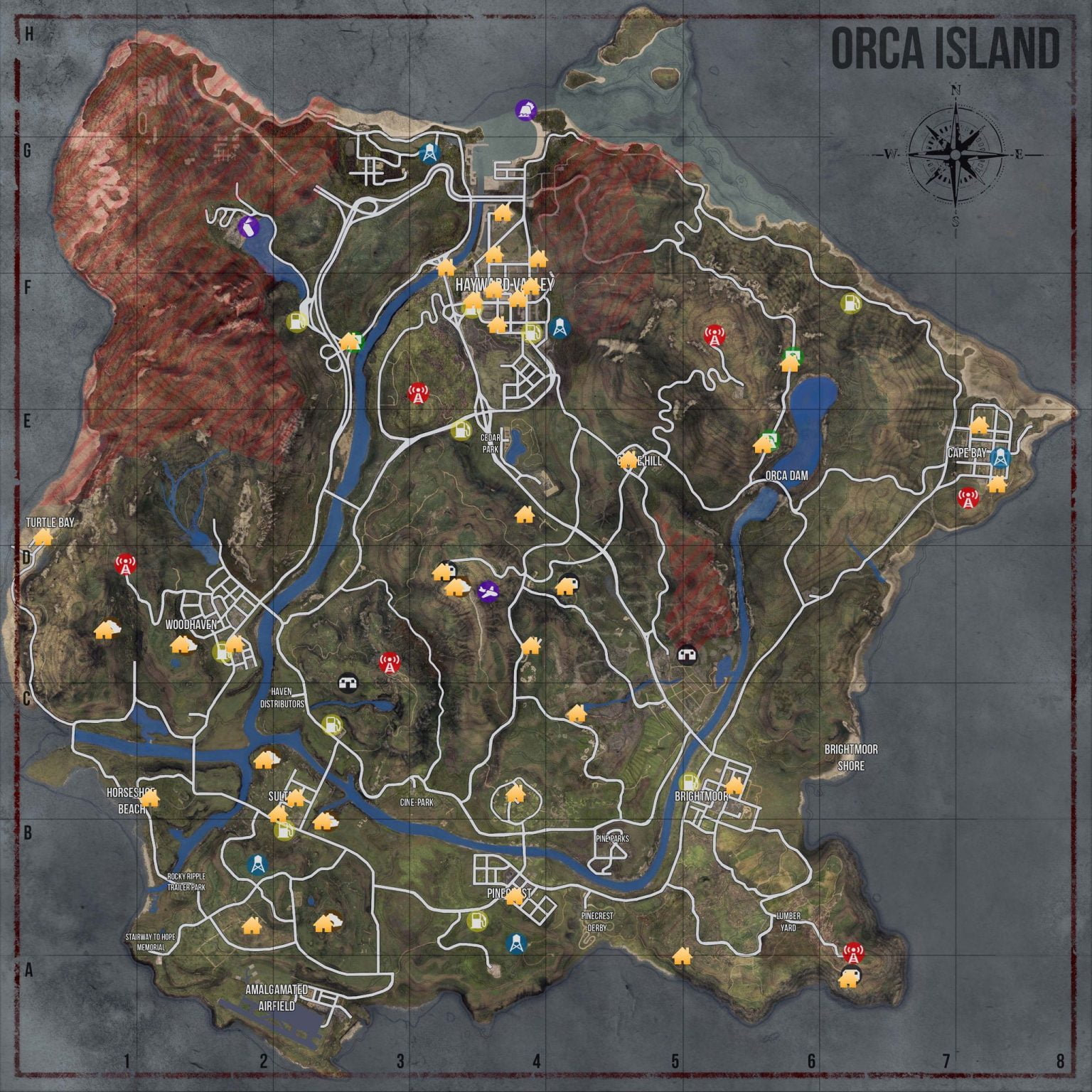 Official Miscreated Map – February 2023 (Complete List) « HDG