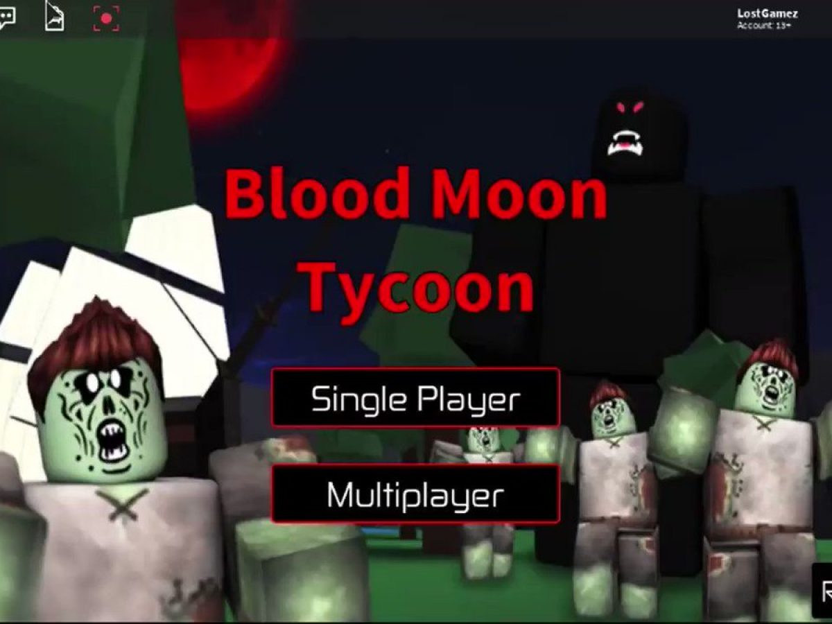 Blood Moon Tycoon Codes Complete List July 2021 Gaming Codes - get you to t...