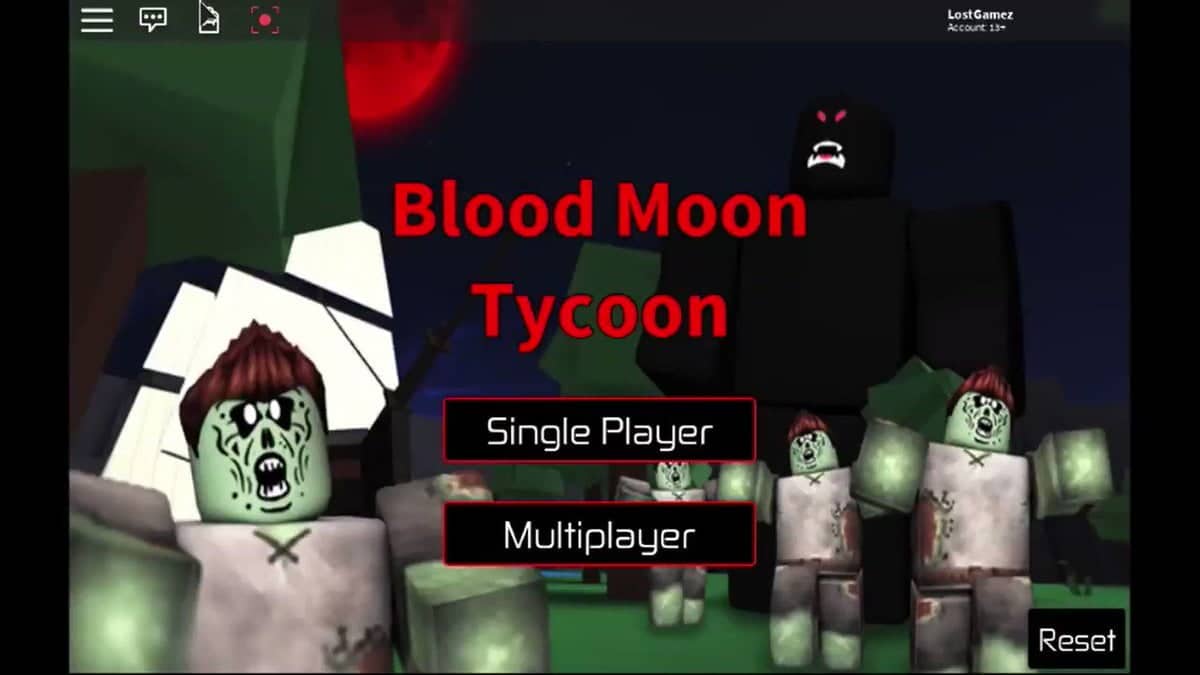 Blood Moon Tycoon Codes 2021 November