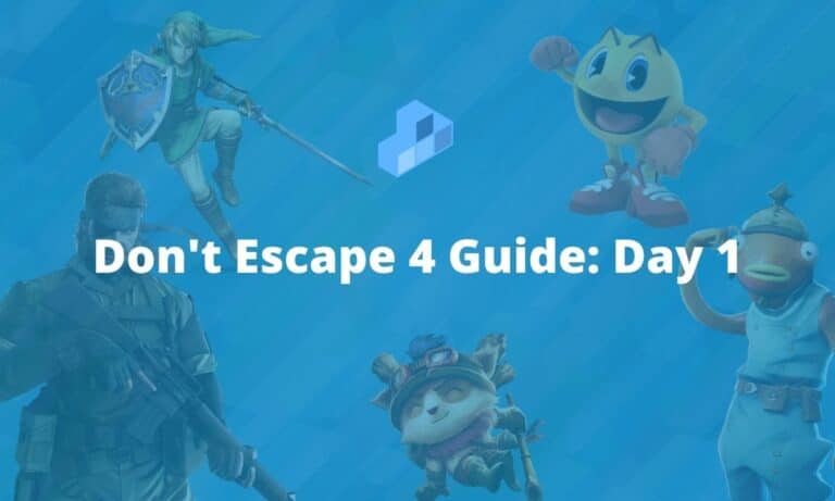 Don't Escape 4 Guide Day 1