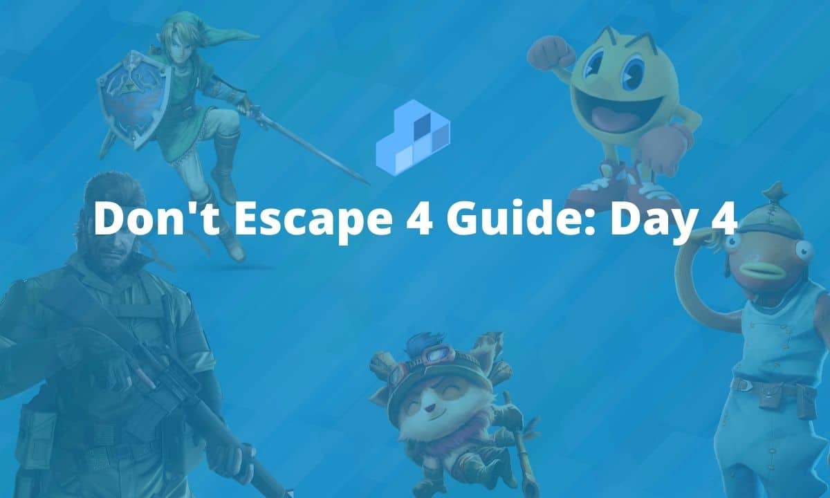 Don't Escape 4 Guide Day 4