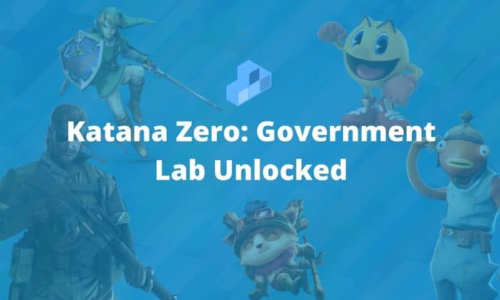 Katana Zero Government Lab Unlocked
