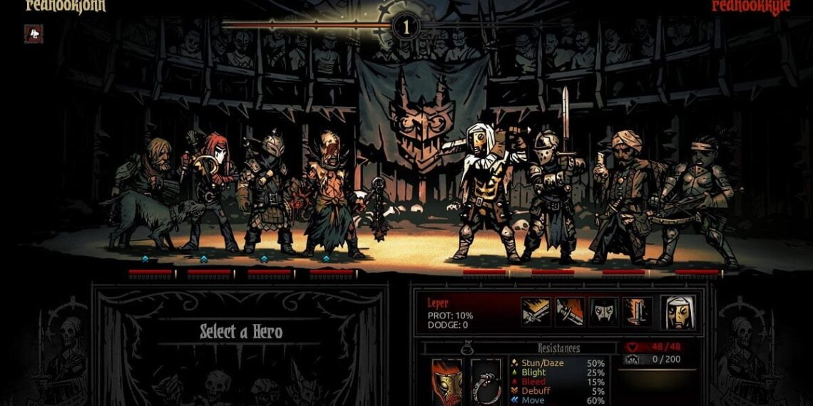 juegos como Darkest Dungeon