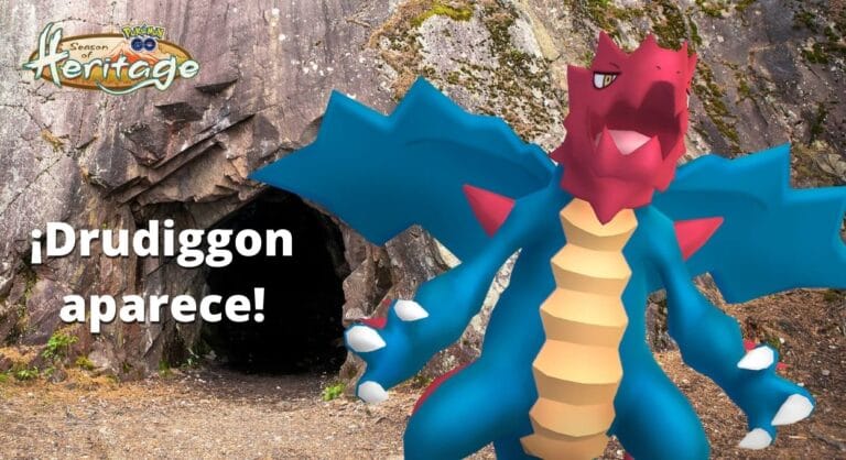 Druddigon debuta en Pokémon Go con el Descenso Duodraco