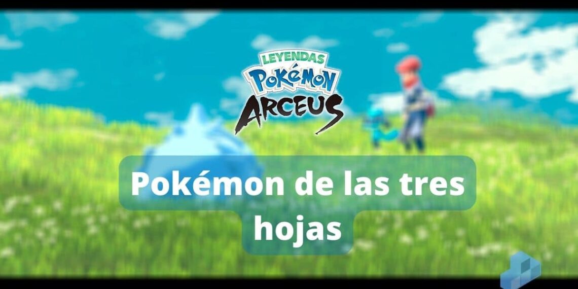 Where to catch the Pokémon with Three Leaves - Pokémon Arceus