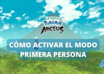 cómo activar el modo primera persona en Pokémon Arceus
