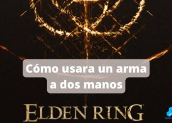 arma a dos manos Elden Ring