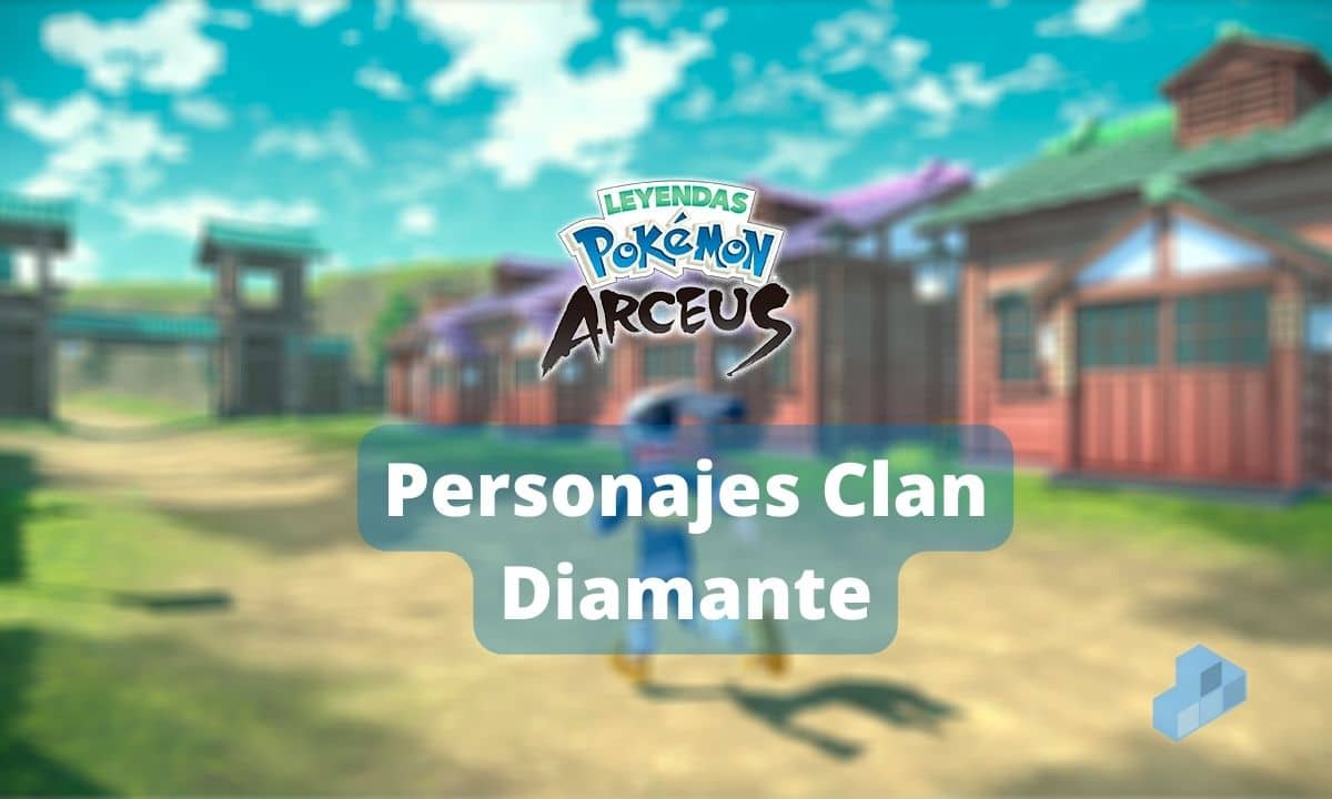Personajes Clan Diamante - Pokémon Arceus