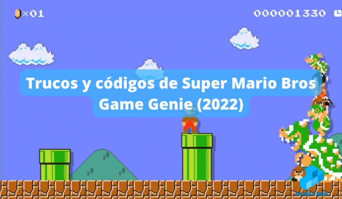 Códigos Super Mario Bros Game Genie Julio 2023 3594