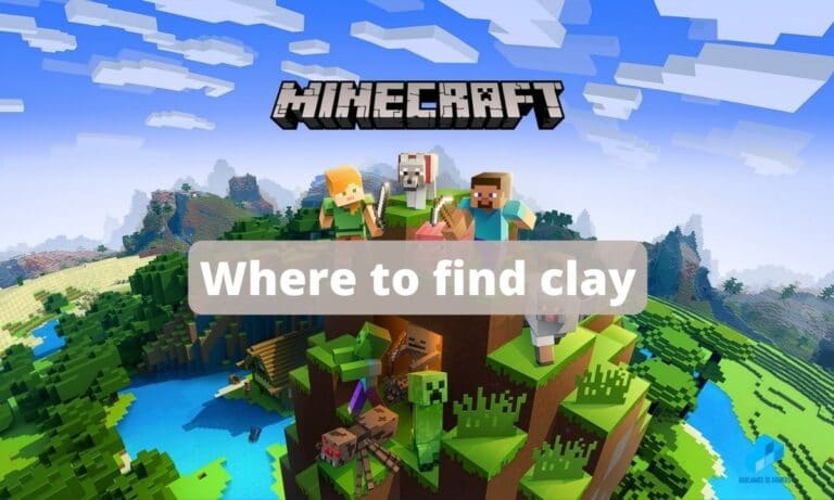 Where to find clay in Minecraft