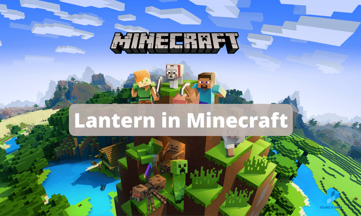 How to craft a lantern in Minecraft