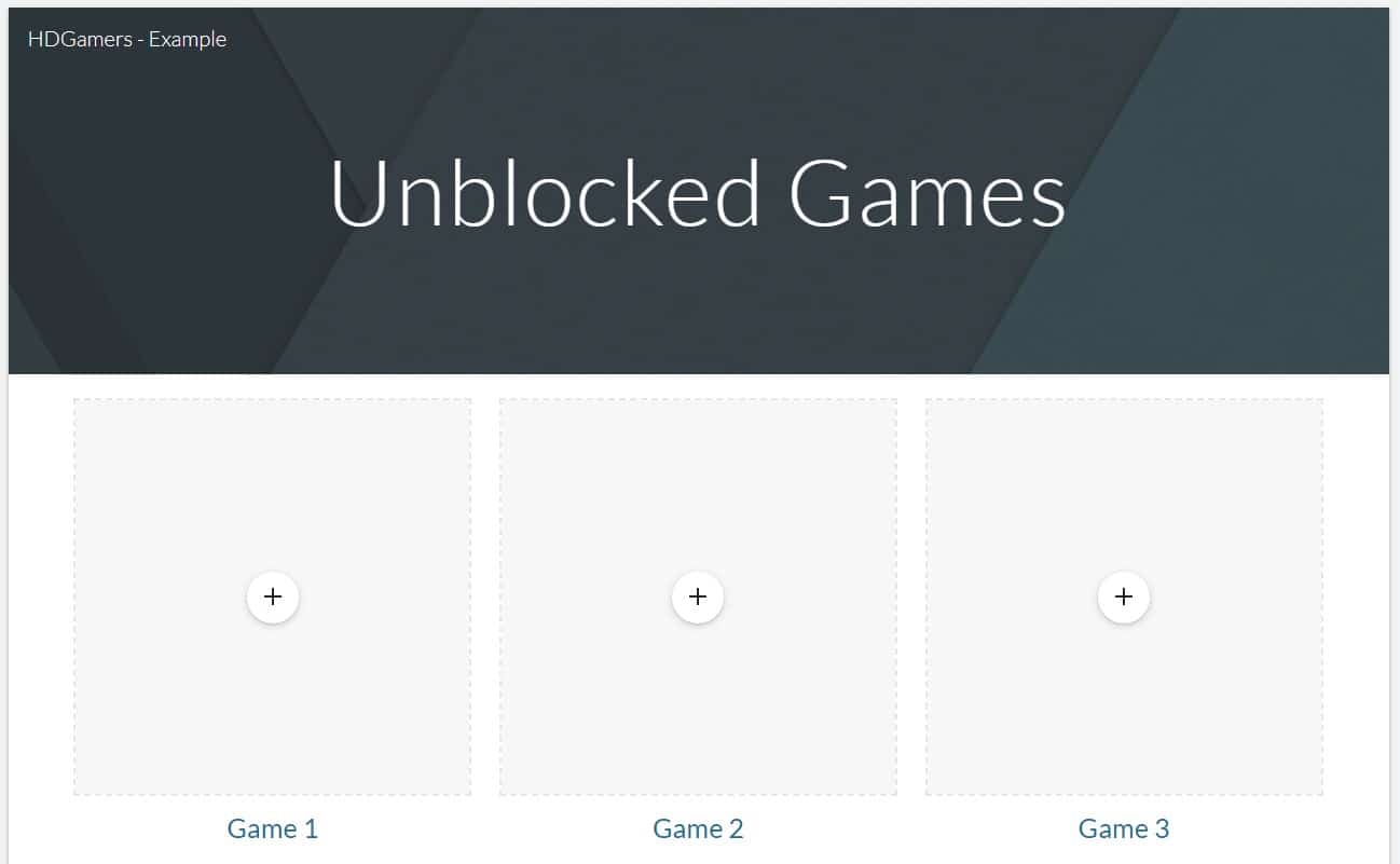 How works Unblocked Games