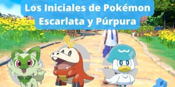 Sprigatito, Fuecoco y Quaxly - los Iniciales de Pokémon Escarlata y Púrpura