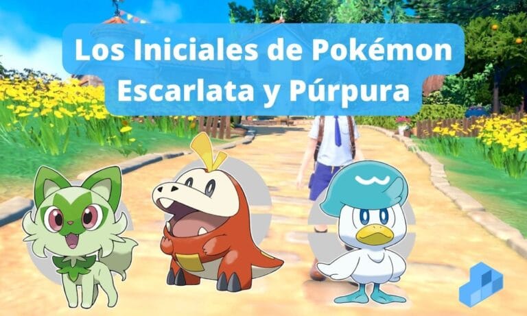 Sprigatito, Fuecoco y Quaxly - los Iniciales de Pokémon Escarlata y Púrpura