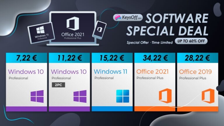 Software special deal