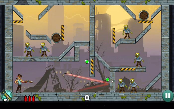Juegos parecidos a Angry Birds - Stupid Zombies