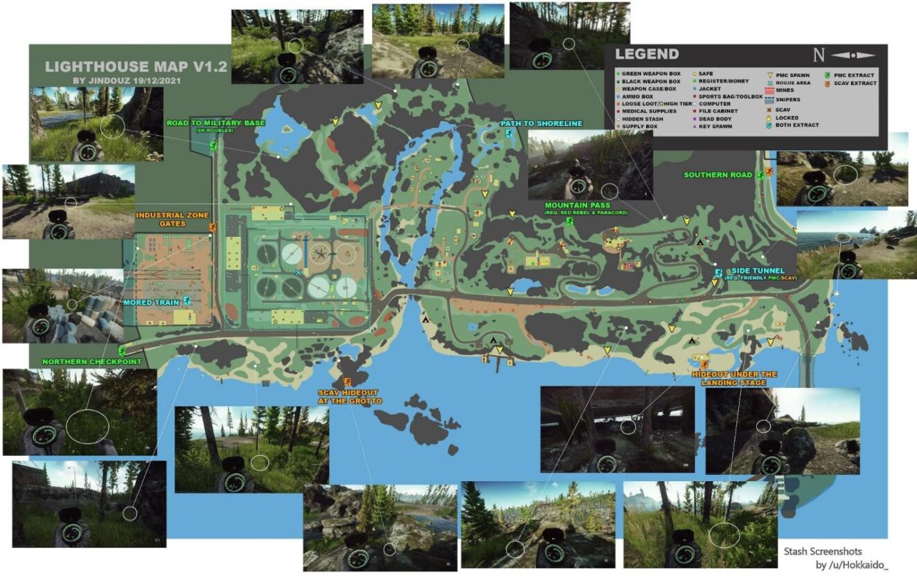 Escape from Tarkov Lighthouse Map