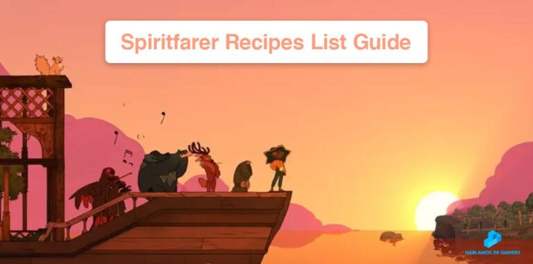 Spiritfarer Recipes List Guide