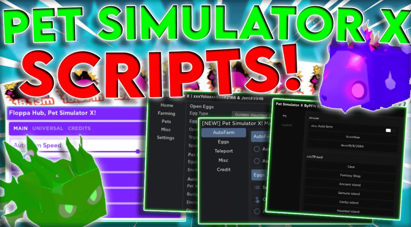 Dupe script pet simulator x