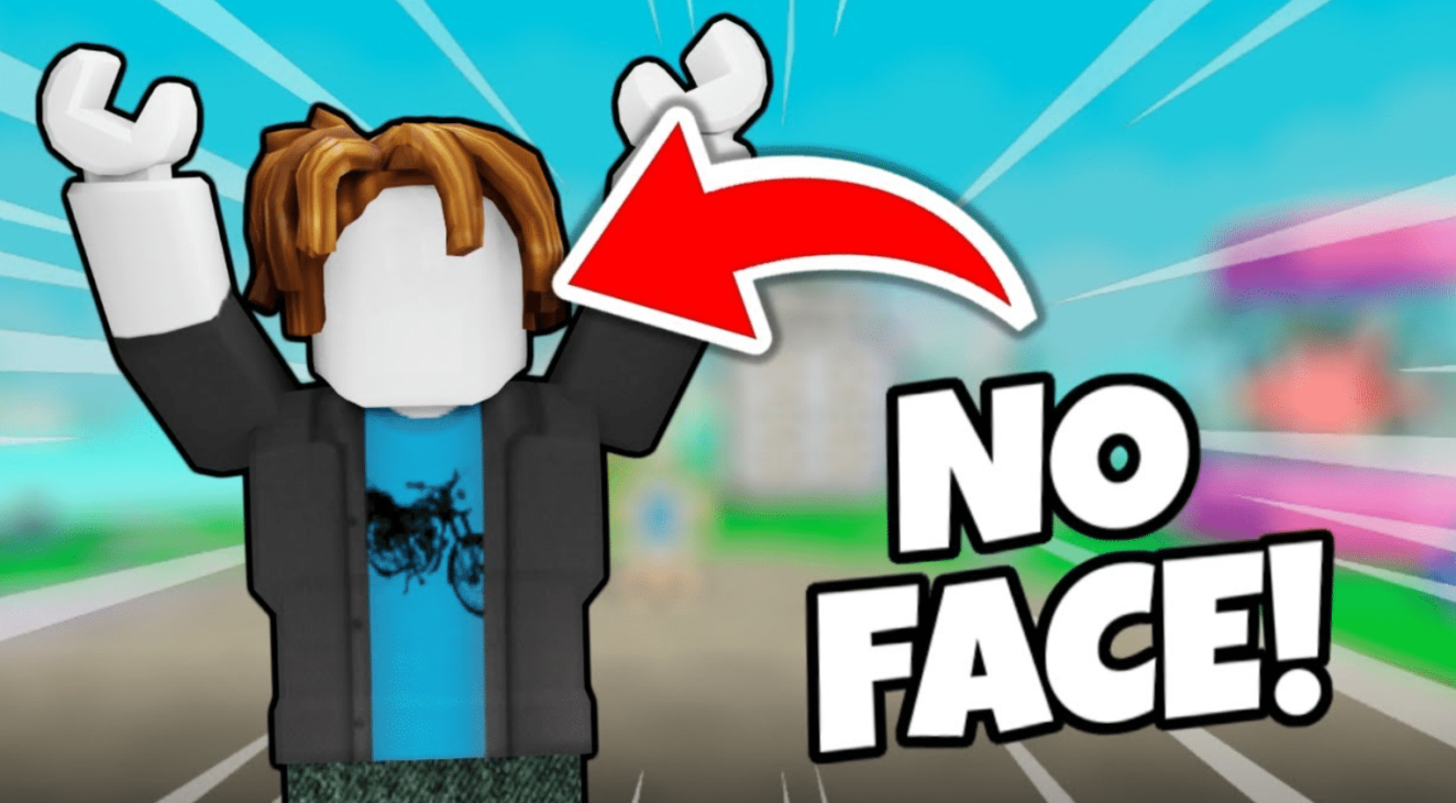 How to have No Face in Roblox (Faceless)