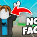 How to have no face in Roblox faceless