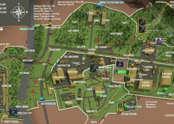 customs map tarkov 2023
