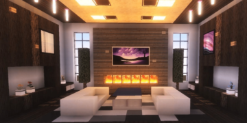 Minecraft Living Room Ideas