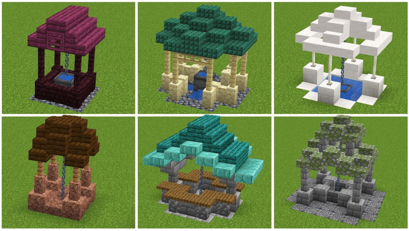 Minecraft Well Design