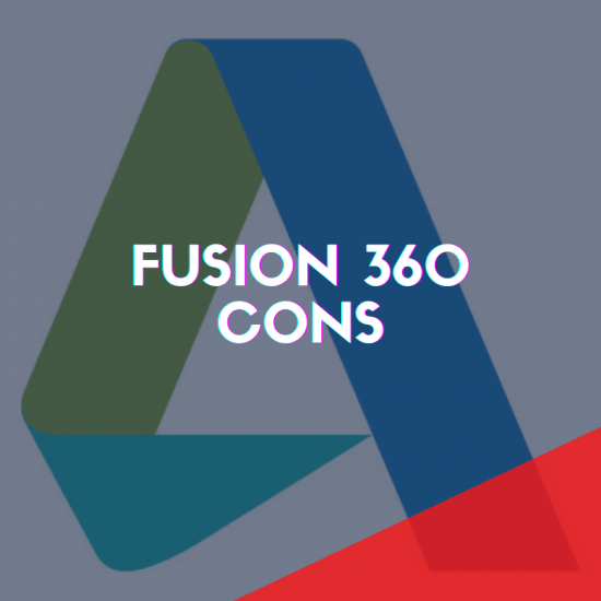 contras de fusion 360