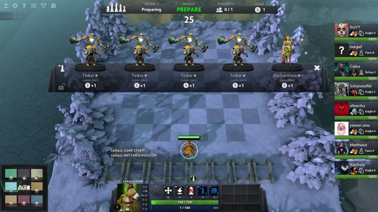 Dota Auto Chess: Diese Tier List zeigt Dir die stärksten Helden