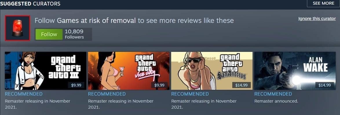 GTA Remastered trilogy