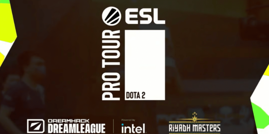 The ESL Pro Tour 2024 schedule for Dota 2