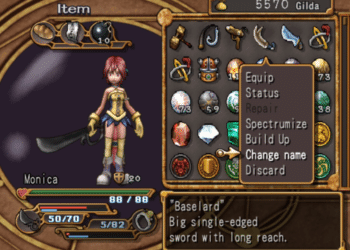 Dark Cloud 2 Weapon Upgrades