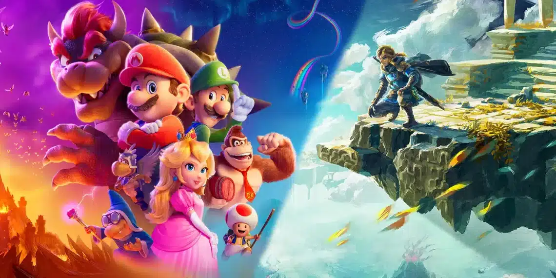 GDC 2024: Nintendo merges Zelda & Mario Bros. in art.