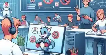 Screenshot of a webpage showing tips and tricks on how to play unblocked games at school. The image highlights strategies to bypass restrictions and enjoy gaming during school hours. For more detailed guides, visit our website at https://hablamosdegamers.com/.