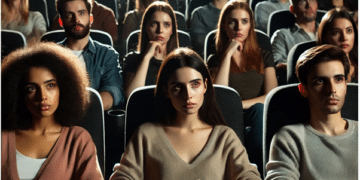 People in cinema