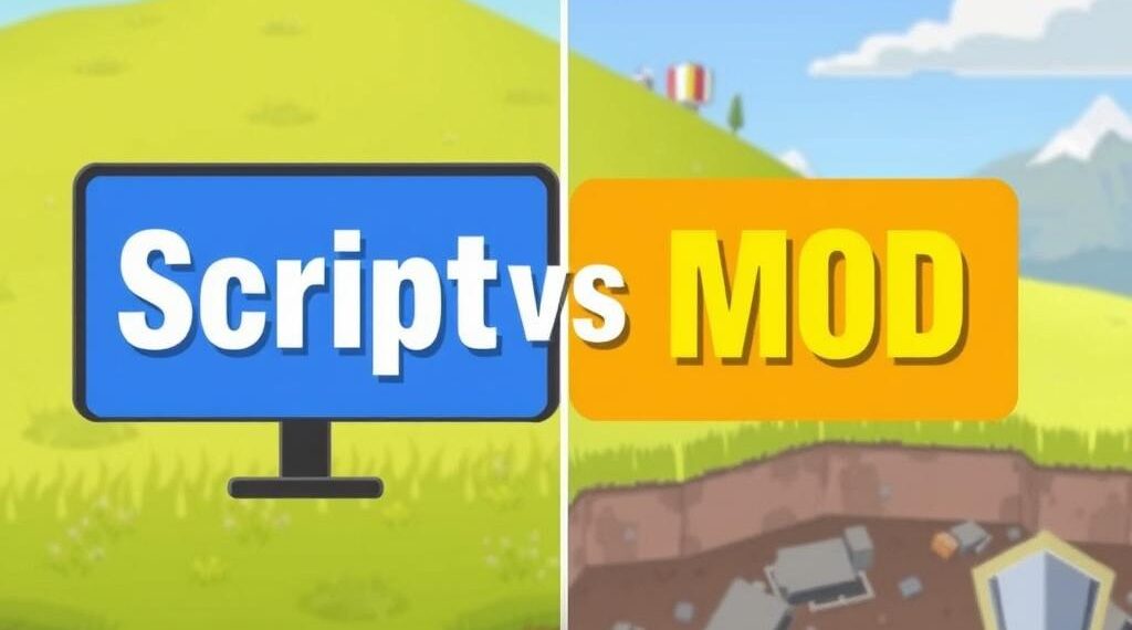 Script vs Mod: What’s the Difference in Gaming hablamosdegamers