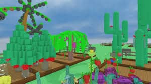 A player stands among ripe blueberry bushes in Roblox’s "Grow a Garden," ready to collect fruit in a fenced garden area.
