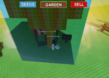 Player receives a plant value estimate of 18.5 billion in Grow a Garden on Roblox while standing under a giant golden tree near the value booth.