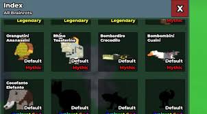 Image of Steal a Brainrot Tier-List - Brainrots - Roblox pets