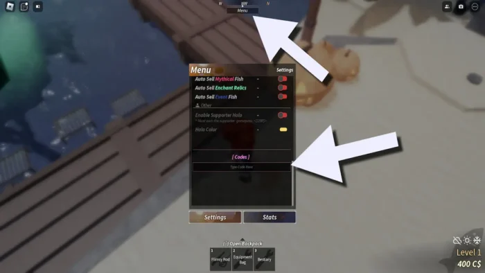 Image of Fisch new codes