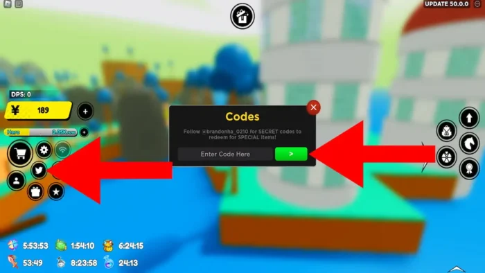Image of codes in Anime Fighters Simulator (AFS) 
