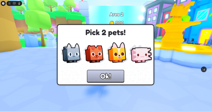 Image of pets in Pet Simulator 99 