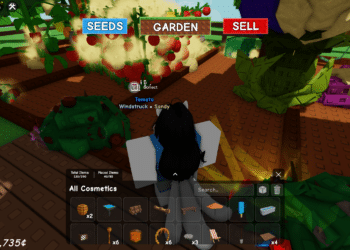 Image of roblox cosmetics in grow a garden